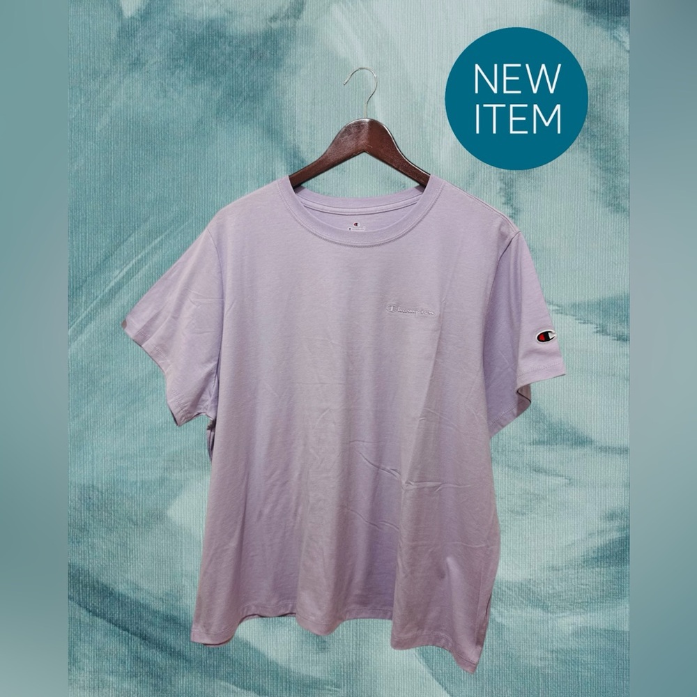 New Champion Women's Purple T-Shirt Size 2XL.
